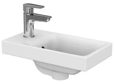 Cersanit Moduo, skrinkové umývadlo 40x22cm, biela, K116-016