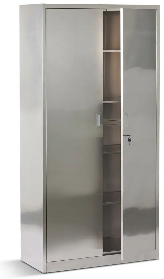 Nerezová skriňa, 1800 x 900 x 400 mm