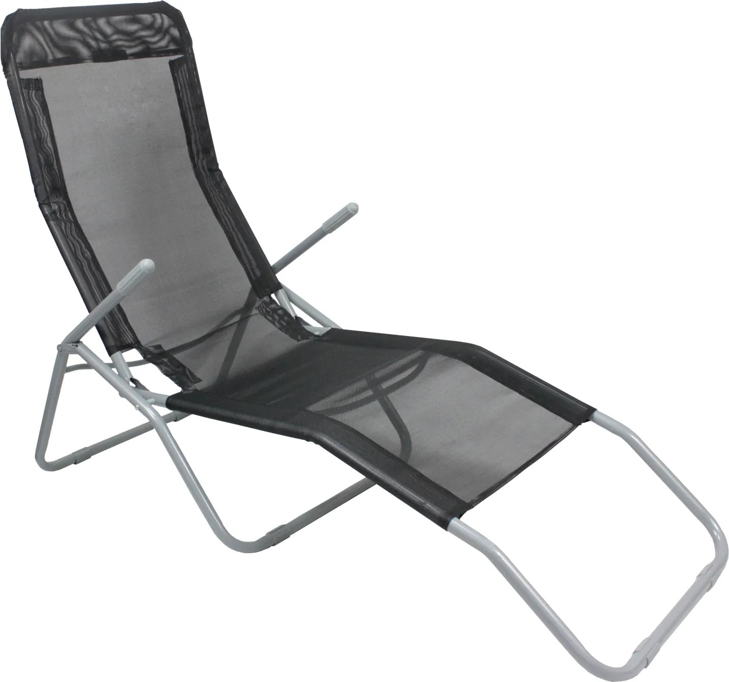 CH Záhradné lehátko Sun - čierne