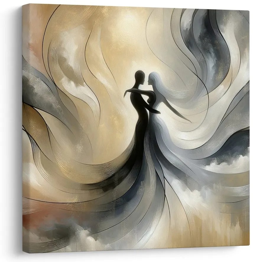 Obraz elegantný tanec v hmle