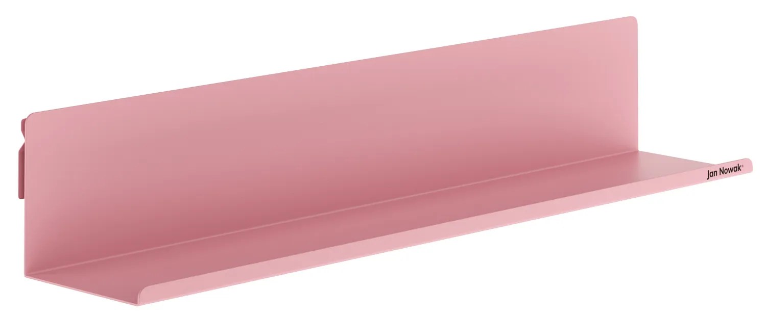 Poličky na stenu JOANNE 700 mm, Fresh Style: púdrovo ružová