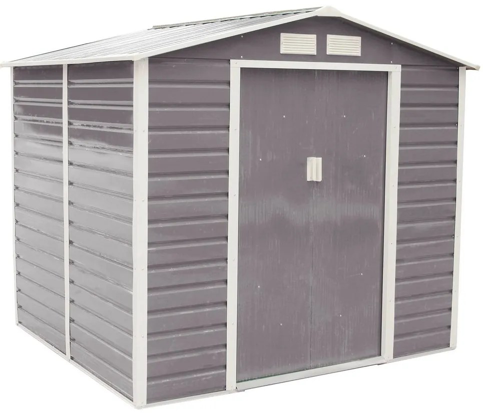 Záhradný domček G21 GAH 407 - 213 x 191 cm, šedý 63900521