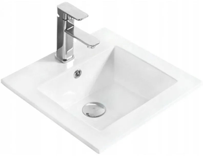 Mexen STELLA UMÝVADLO, 42x42 CM, BIELA, 25454100