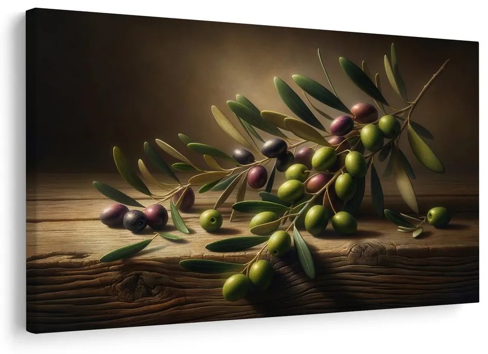 Obraz stredomorské olivy