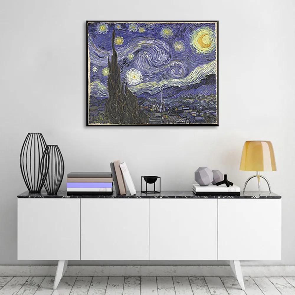 Obraz na plátne Vincent van Gogh - Hviezdna noc | rôzne rozmery