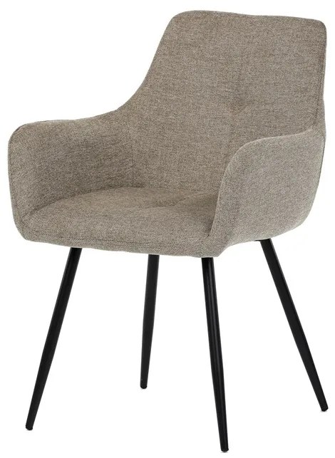 Autronic BONTEC Jedálenská stolička, hnedá, látka, DCH-226 CRM2 Farba: Hnedá