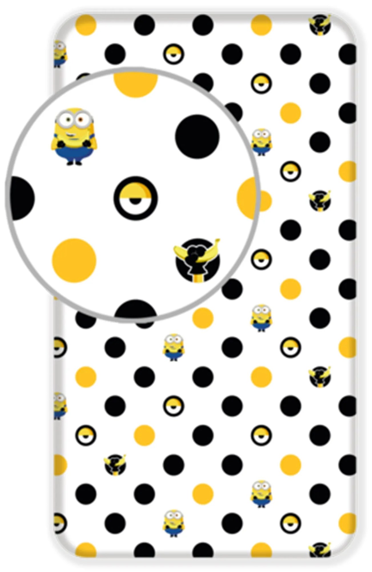 Bavlnená plachta 90 × 200 cm – Mimoni 2 