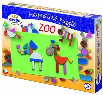 Magnetické puzzle – ZOO