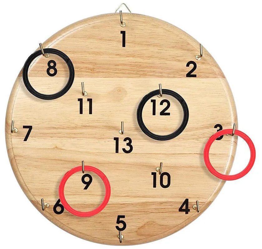 Hádzanie krúžkov na terč