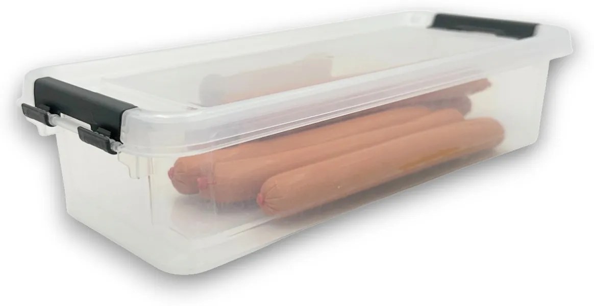 Úložný box, organizér, do chladničky (1,2 l) FRESH - 28 x 12 x 6 cm