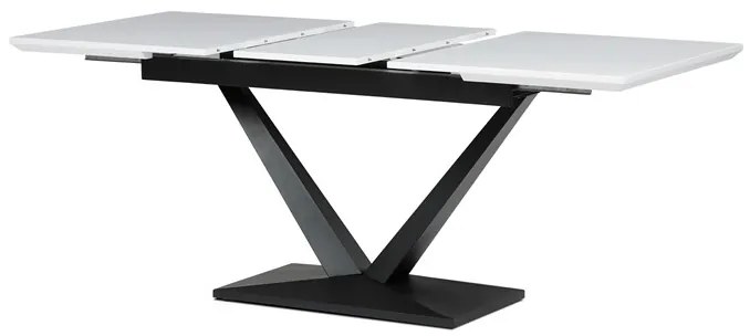 Autronic BONTEC Jedálenský stôl rozkladací 140-180x85 cm, mdf HT-W1630 WT Farba: Biela