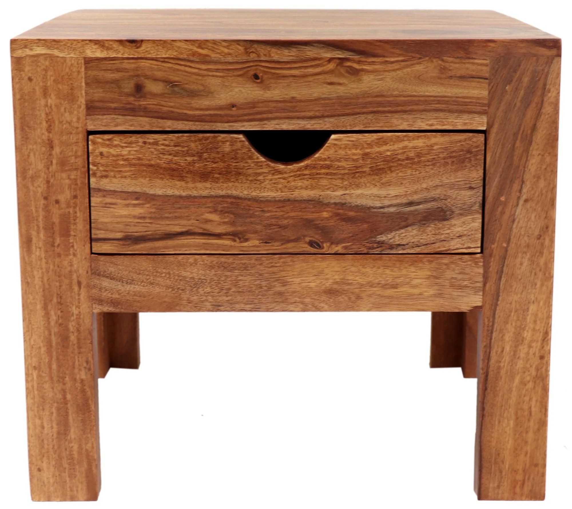 furniture-nabytek.cz - Drevený nočný stolík masív 45x40x40