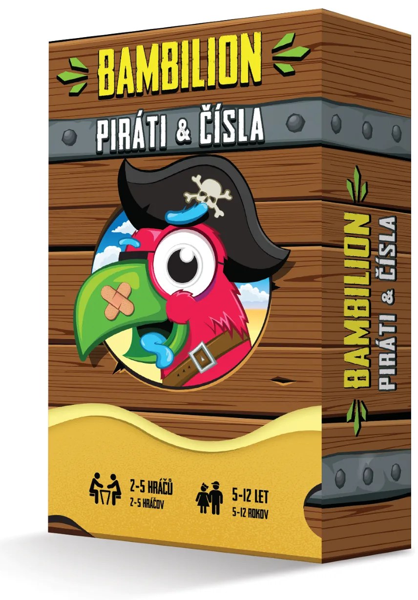 Bambilion detských hier - piráti a čísla