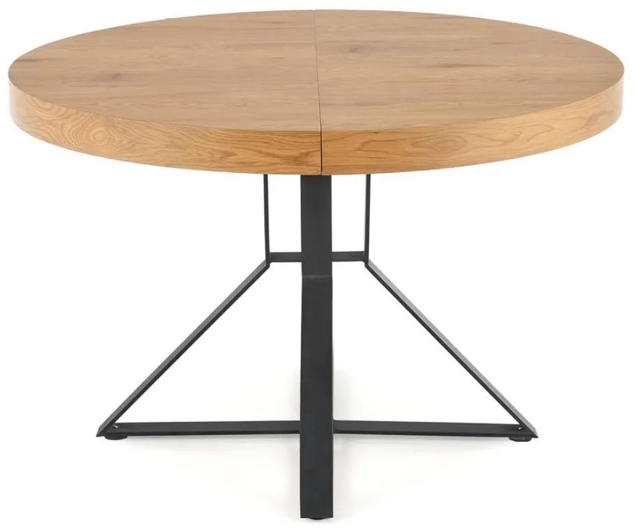 Jedálenský stôl Mercy, dub zlatý / čierna