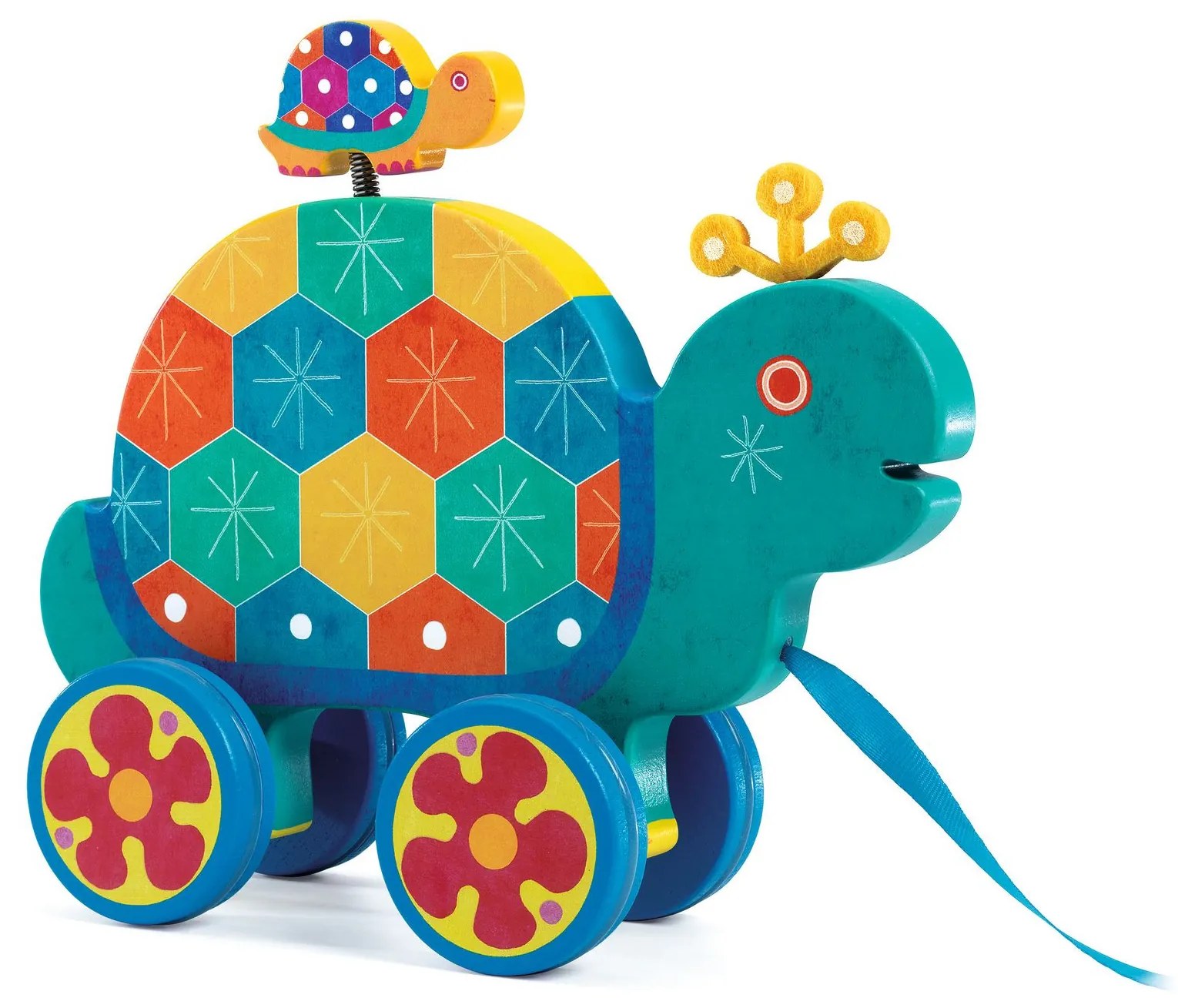 Ťahacia hračka - korytnačka Gaspard