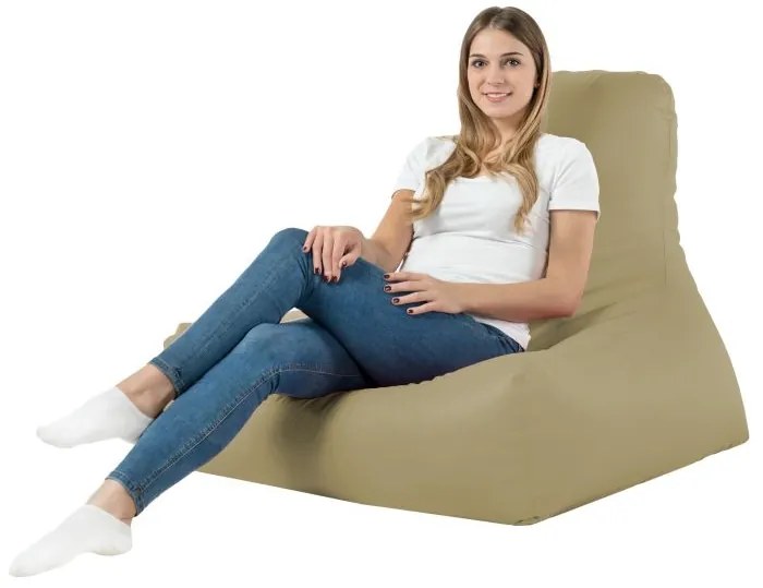 Sedací vak Bali Ekokoža Farba: 2.Sivo-hnedý