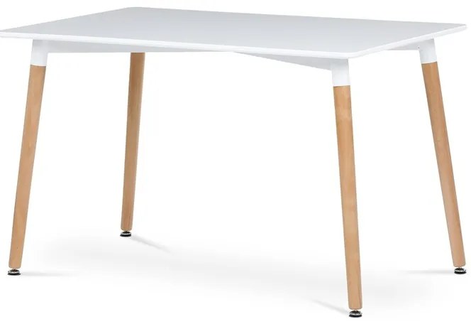 Autronic BONTEC Jedálenský stôl 120x80cm, mdf DT-304 WT Farba: Biela