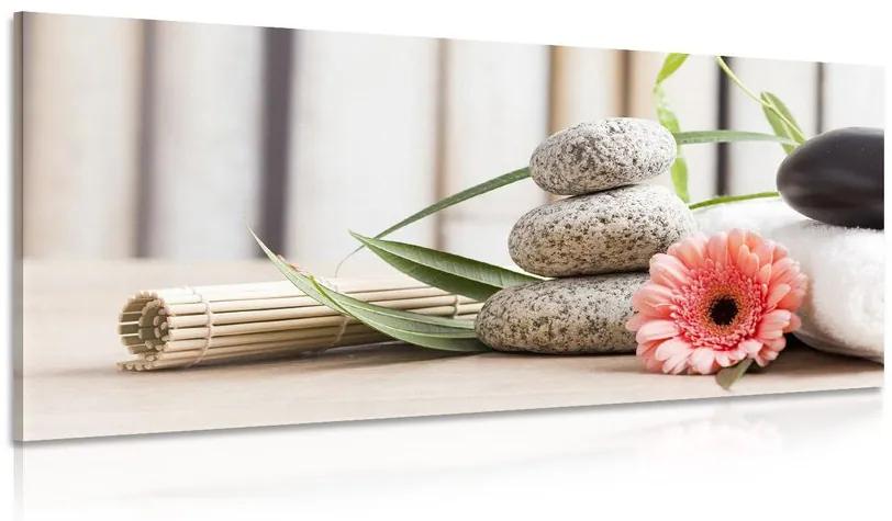 Obraz meditačné a wellness zátišie