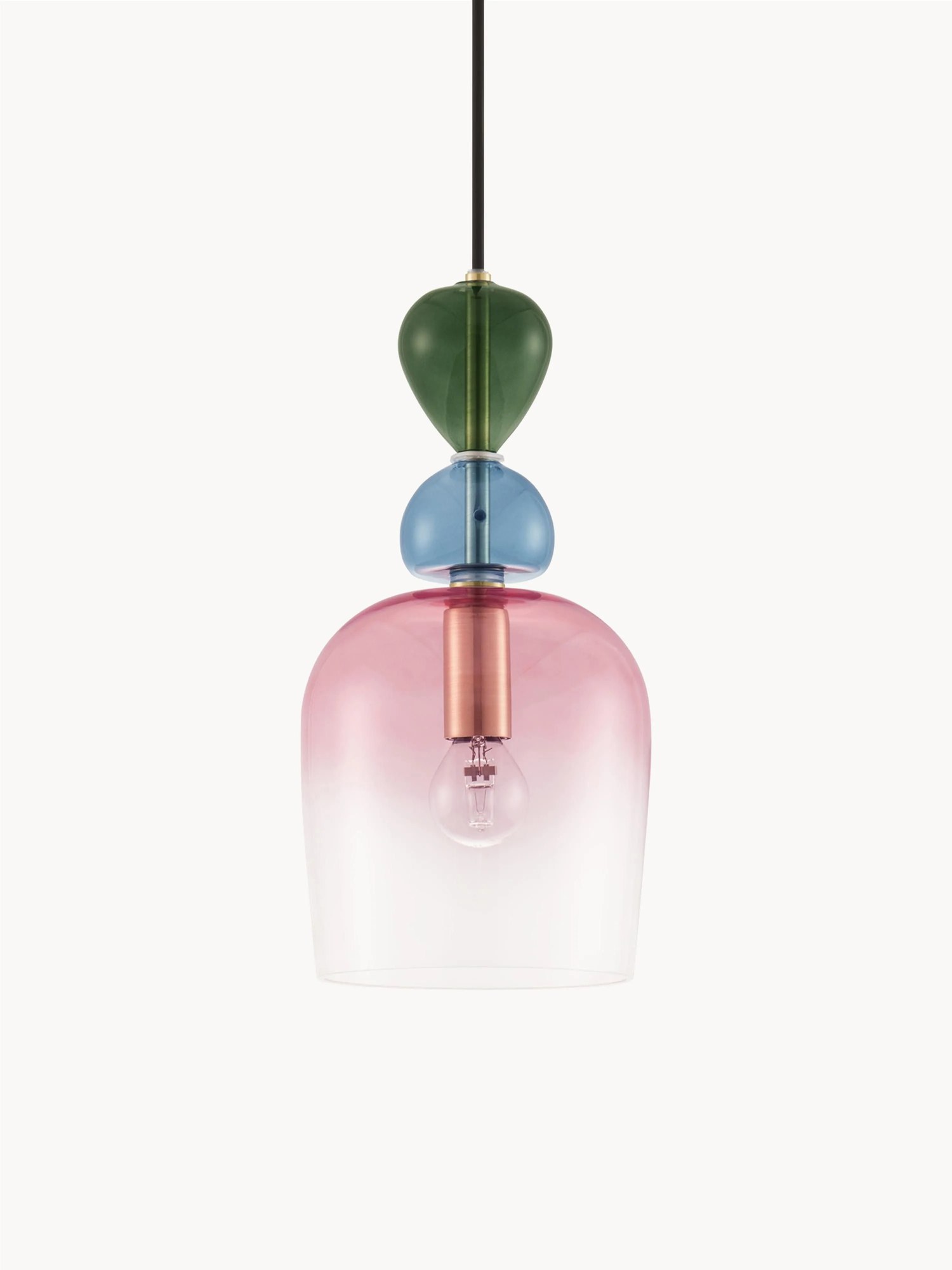 Malé závesné svietidlo Murano