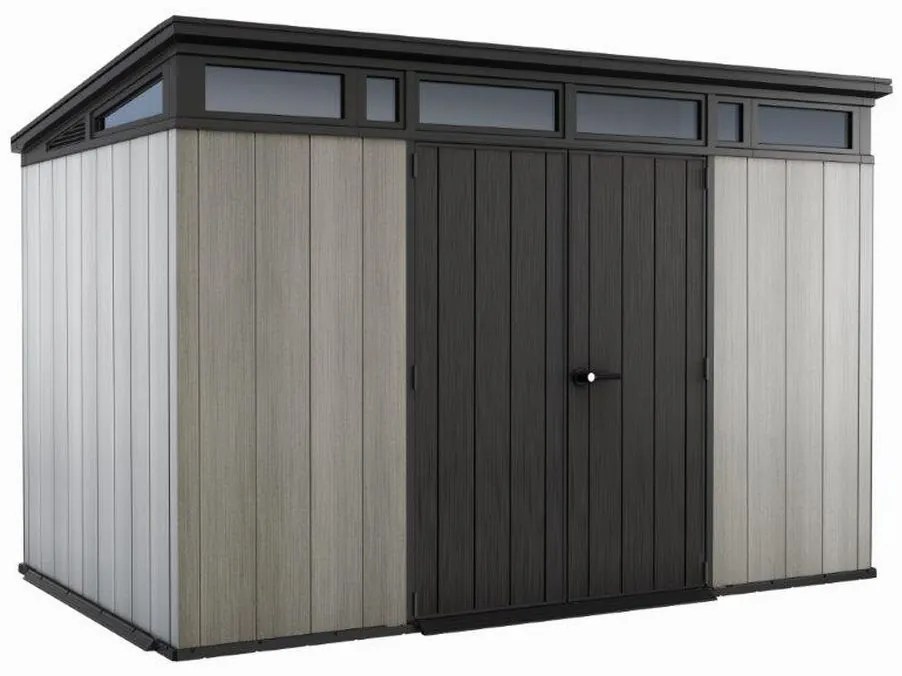 Keter Artisan 11x7 šedý/antracit, s podlahou