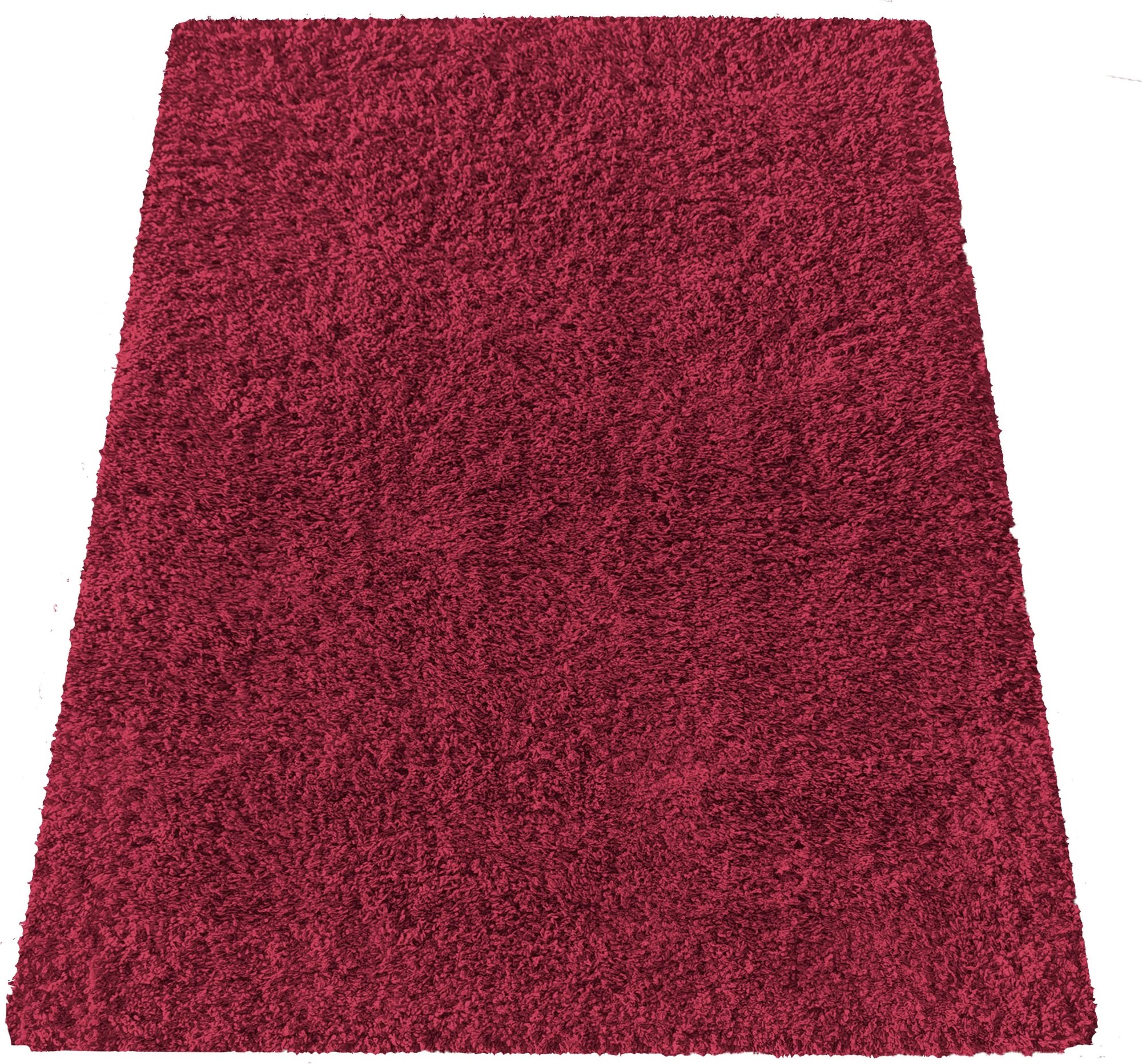 DY Červený protišmykový shaggy koberec Camel Rozmer: 120x170 cm