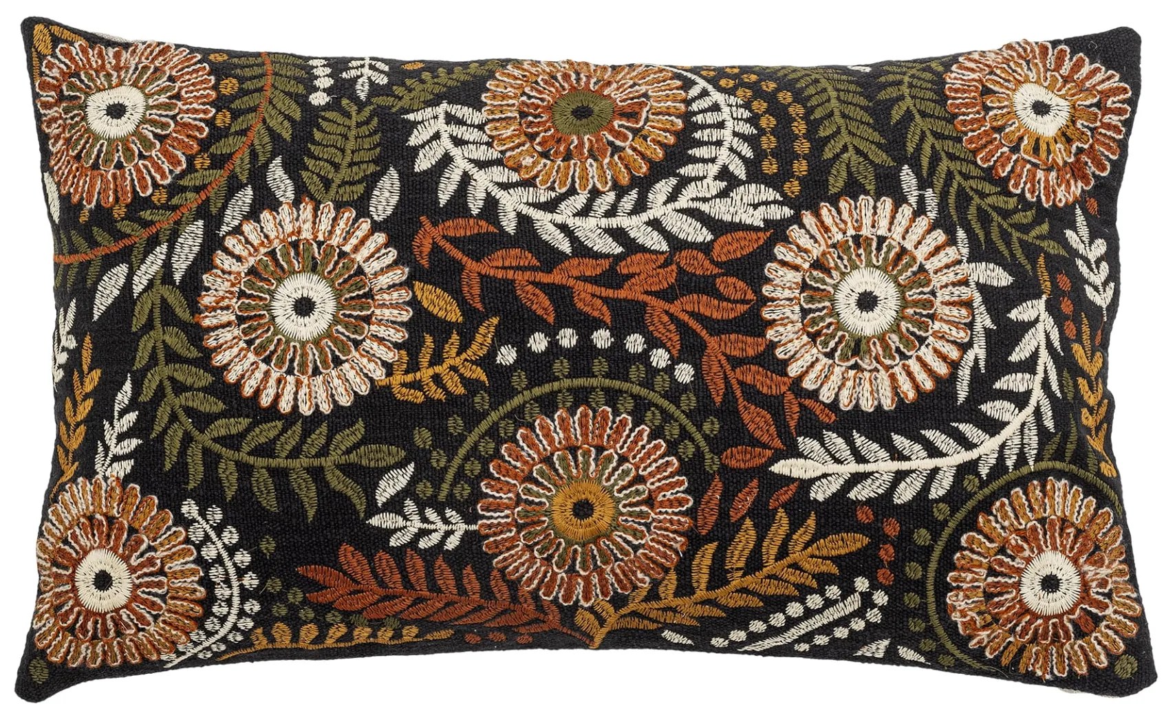 Bloomingville Bavlnený vankúš s výplňou Seveso 60 x 35 cm