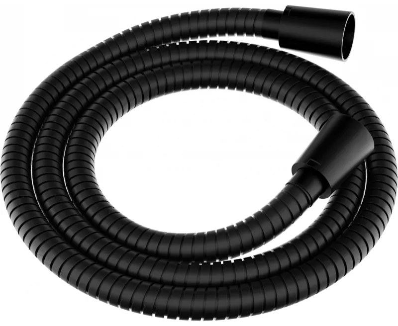 Mexen príslušenstvo, Sprchová hadica 125 cm, oceľová, čierna, 79435-70
