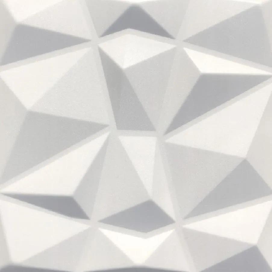 Stropné panely 3D XPS 0001, rozmer 50 cm x 50 cm, DIAMANT biely, IMPOL TRADE
