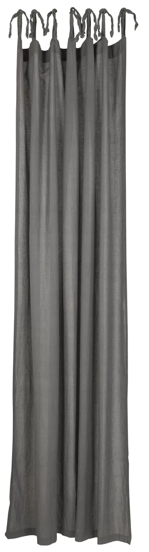 IB LAURSEN Bavlnený záves Grey 140x220 cm