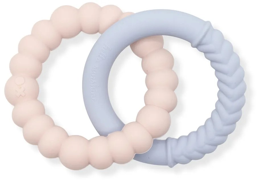 Hryzadielko Slnko, modré/ružové