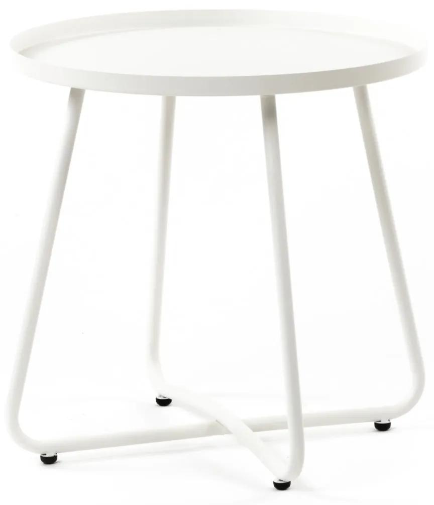 PITI WHITE PRÍRUČNÝ STOLÍK white