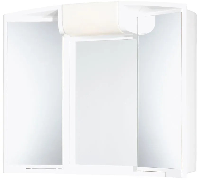 Jokey Zrkadlová skrinka s osvetlením Angy, 50 × 59 × 15 cm