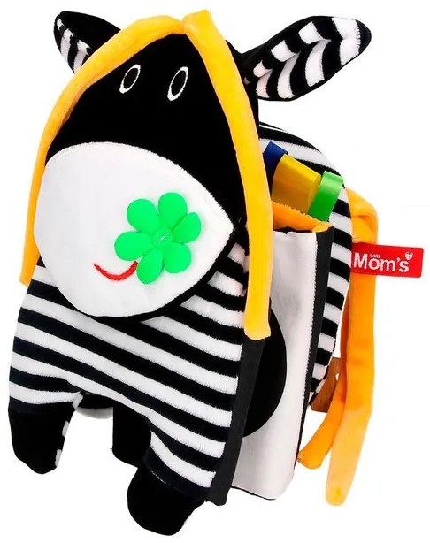 Mom’s Care – textilná knižka – kravička