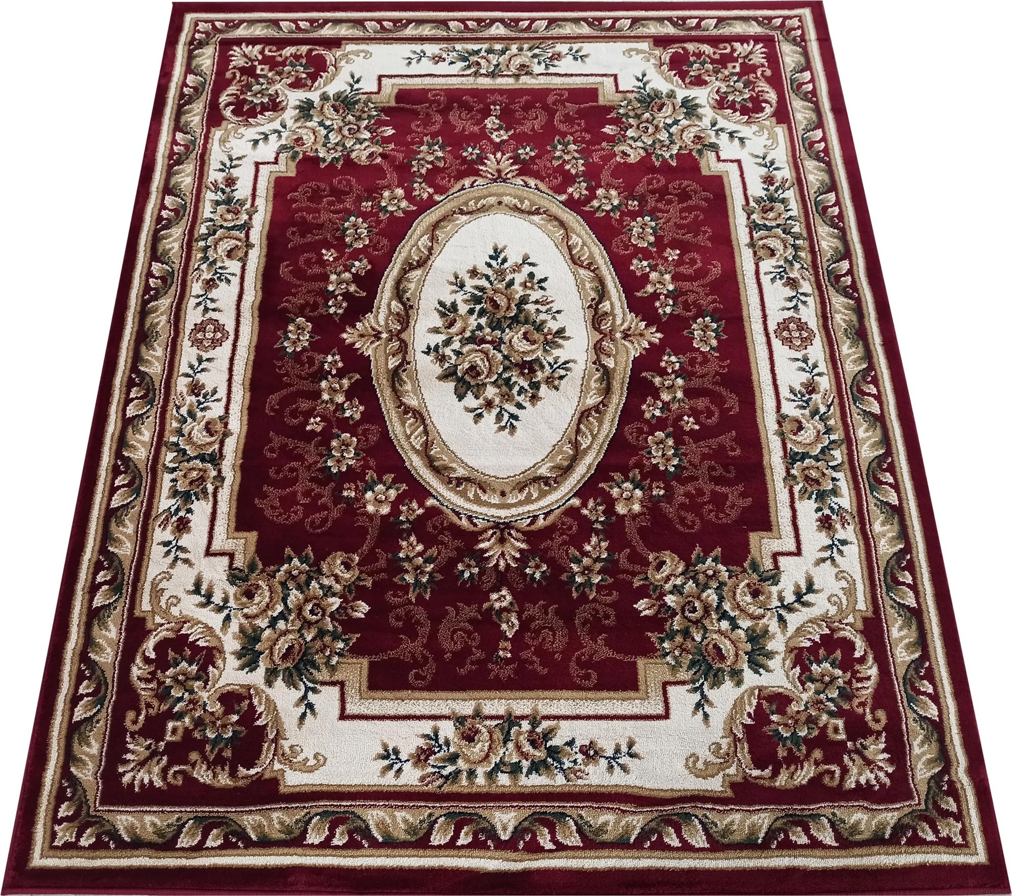 DY Exkluzívny 04 N - bordová rozeta Rozmer: 80x150 cm