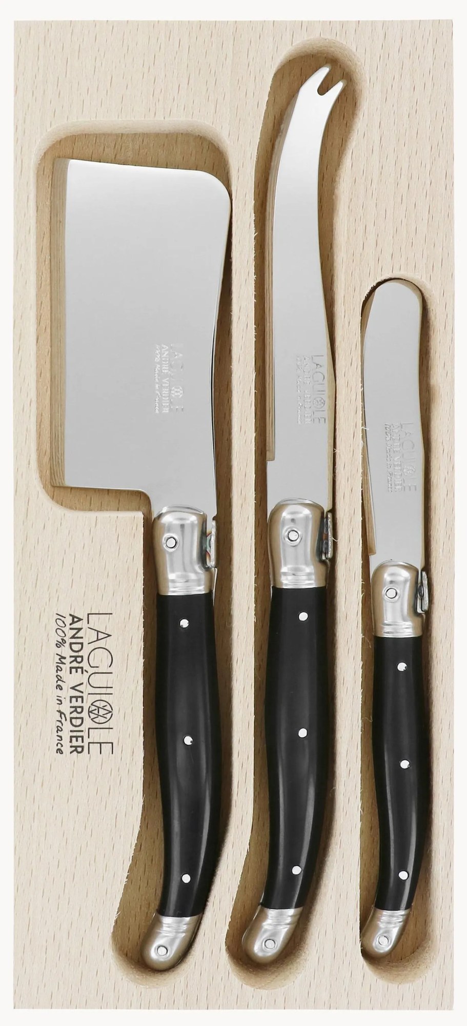 Nože na syr Debutant, 3 ks