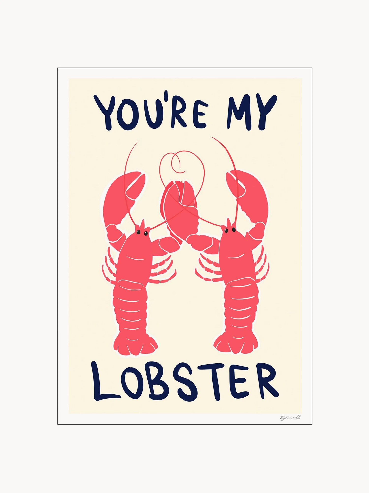 Plagát You're My Lobster