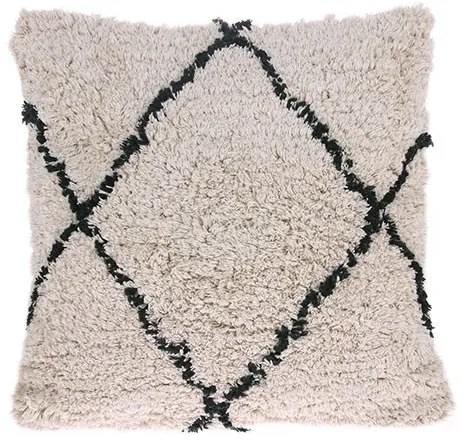 Béžovo-krémový vankúš s strapcami Diamond- 50 * 50cm Béžovo-krémový vankúš s strapcami Diamond- 50 * 50cm