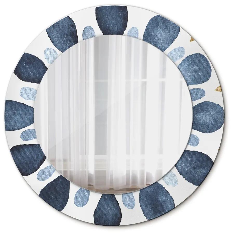 Mesiac Mandala Okrúhle dekoračné zrkadlo