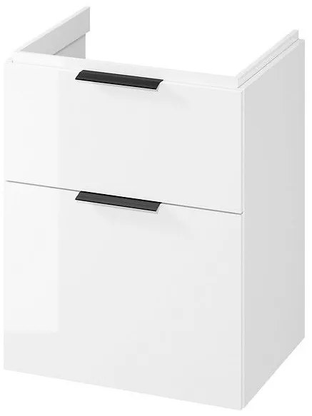 Cersanit City, umývadlová skrinka 60x45x72 cm, biela lesklá, S584-017-DSM