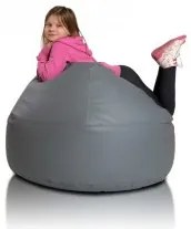 Sedací vak malá guľa sivá TiaHome