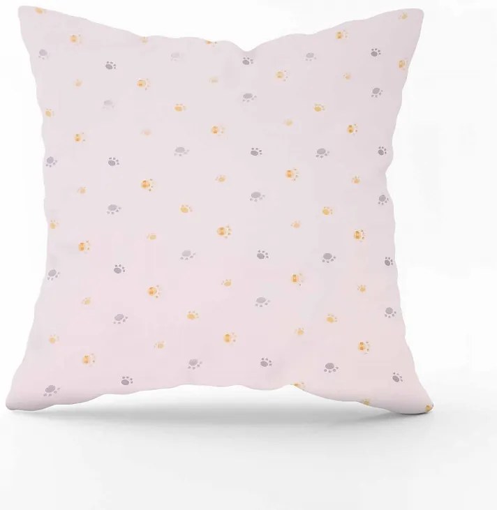 Obliečka na vankúš Labky Veľkost obliečok: 50 x 40 cm, Zapínanie: Gombíky