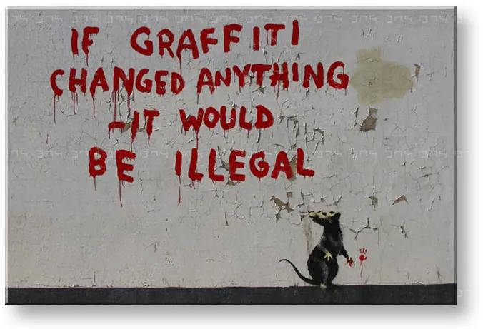 Obraz na plátne Street ART – Banksy | rôzne rozmery