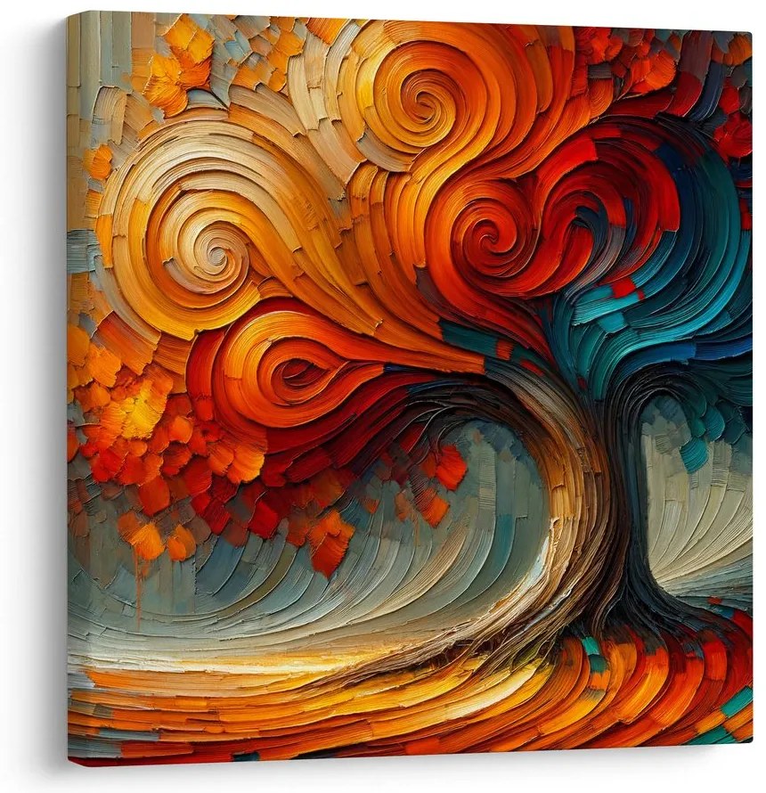 Obraz dynamická energia stromu života