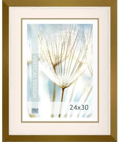 Fotorám 24x30, Quadro/GOLD