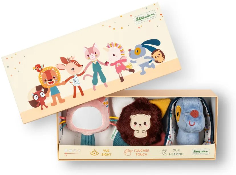 Lilliputiens - senzorická súprava - psík Jules