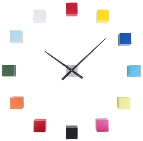 Nástenné hodiny Karlsson KA5698MC Diy Cubic Multicolor