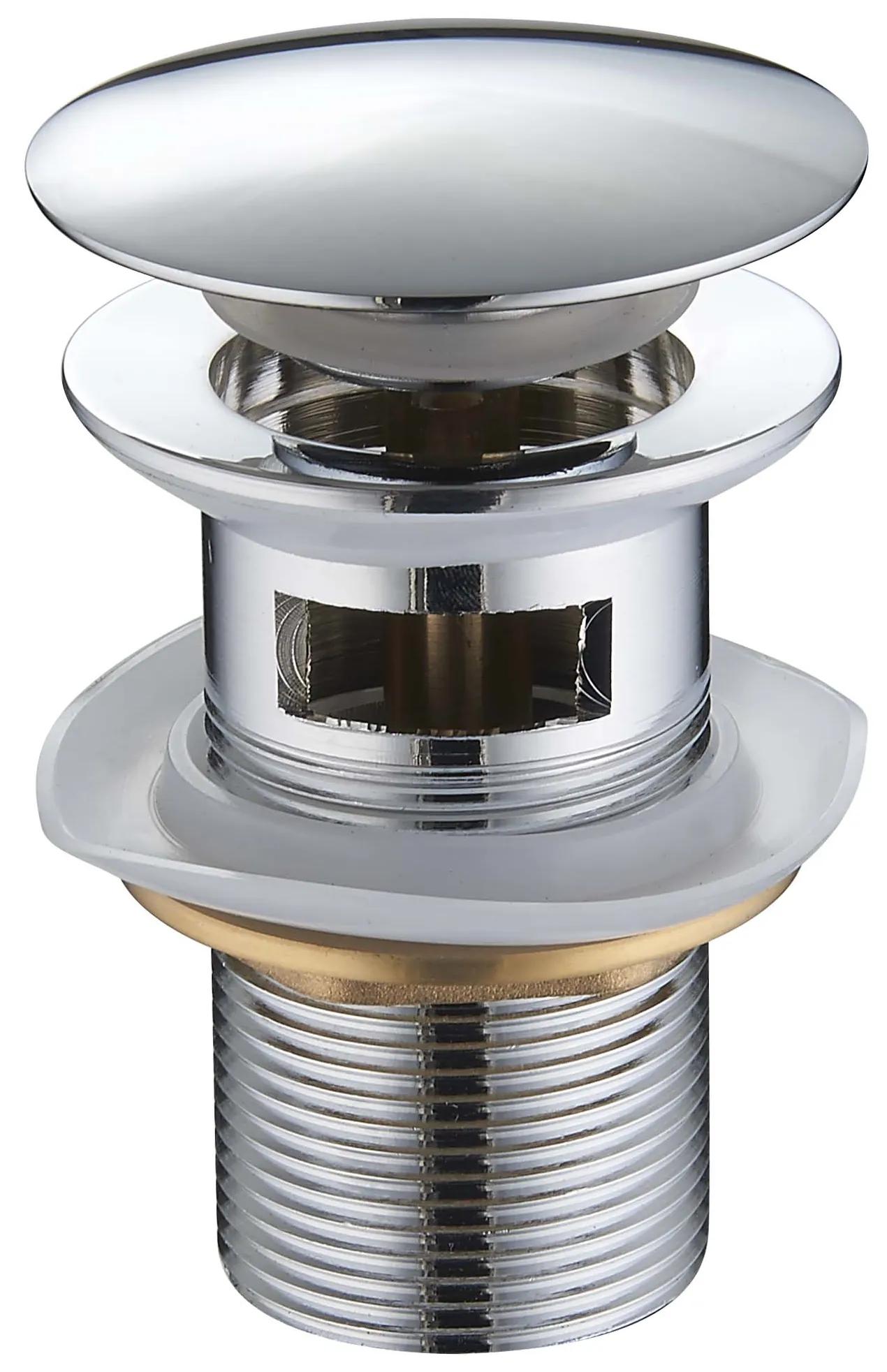 Click / clack zátka MEXEN - s prepadom - chrómová, 79920-00