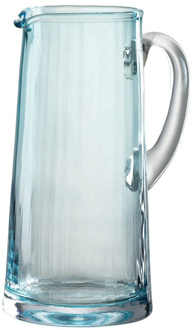 Modrý sklenený džbán Caraffo - Ø 12*25cm / 1,5L Modrý sklenený džbán Caraffo - Ø 12*25cm / 1,5L