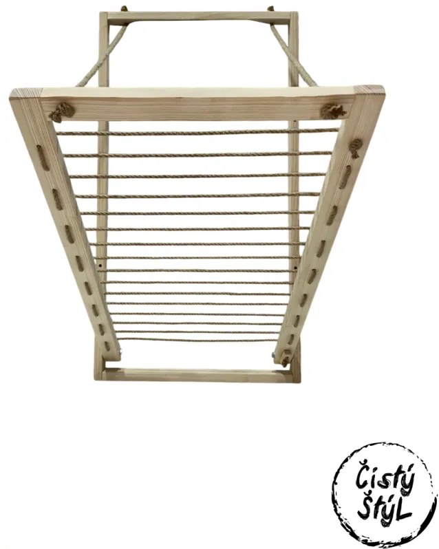 Nástenný úzky sušiak - svetlý