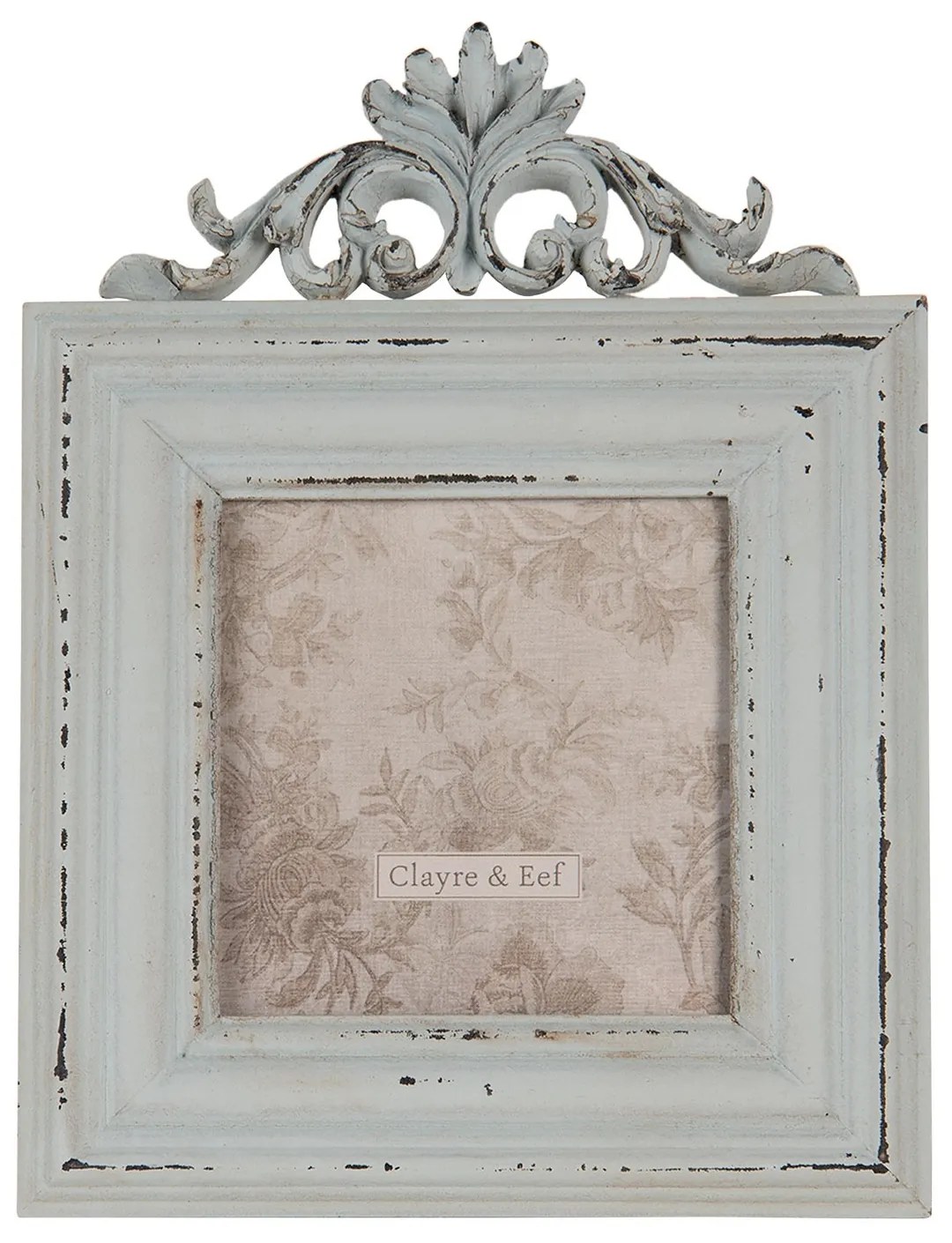 Fotorámik s ornamentami vo vintage štýle - 16 * 2 * 21 cm / 10 * 10 cm